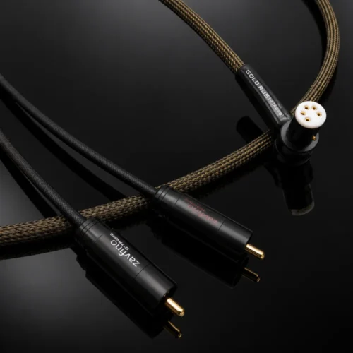 Zavfino Gold Rush Tonearm Cable